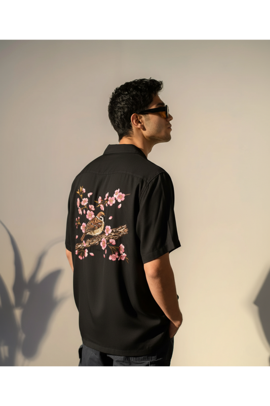 Cherry Bloom Oversized Shirt – Unisex | The Desicult