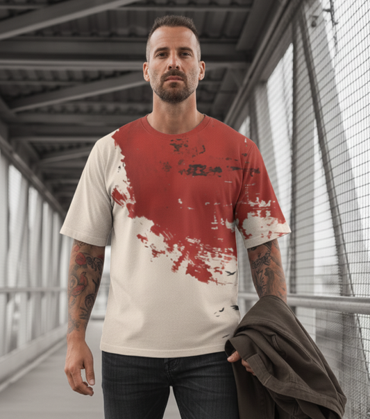 Samurai Dawn Oversized Tee – Unisex | The Desicult