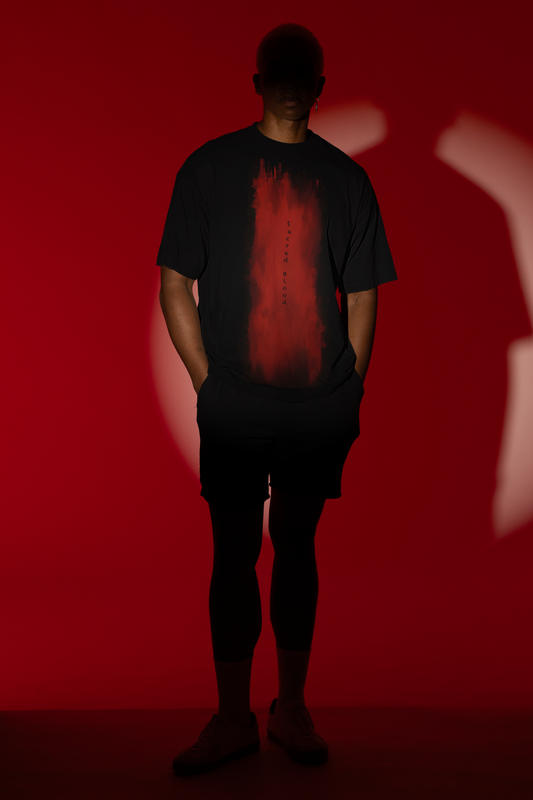 Samurai Inferno Oversized Tee – Unisex | The Desicult