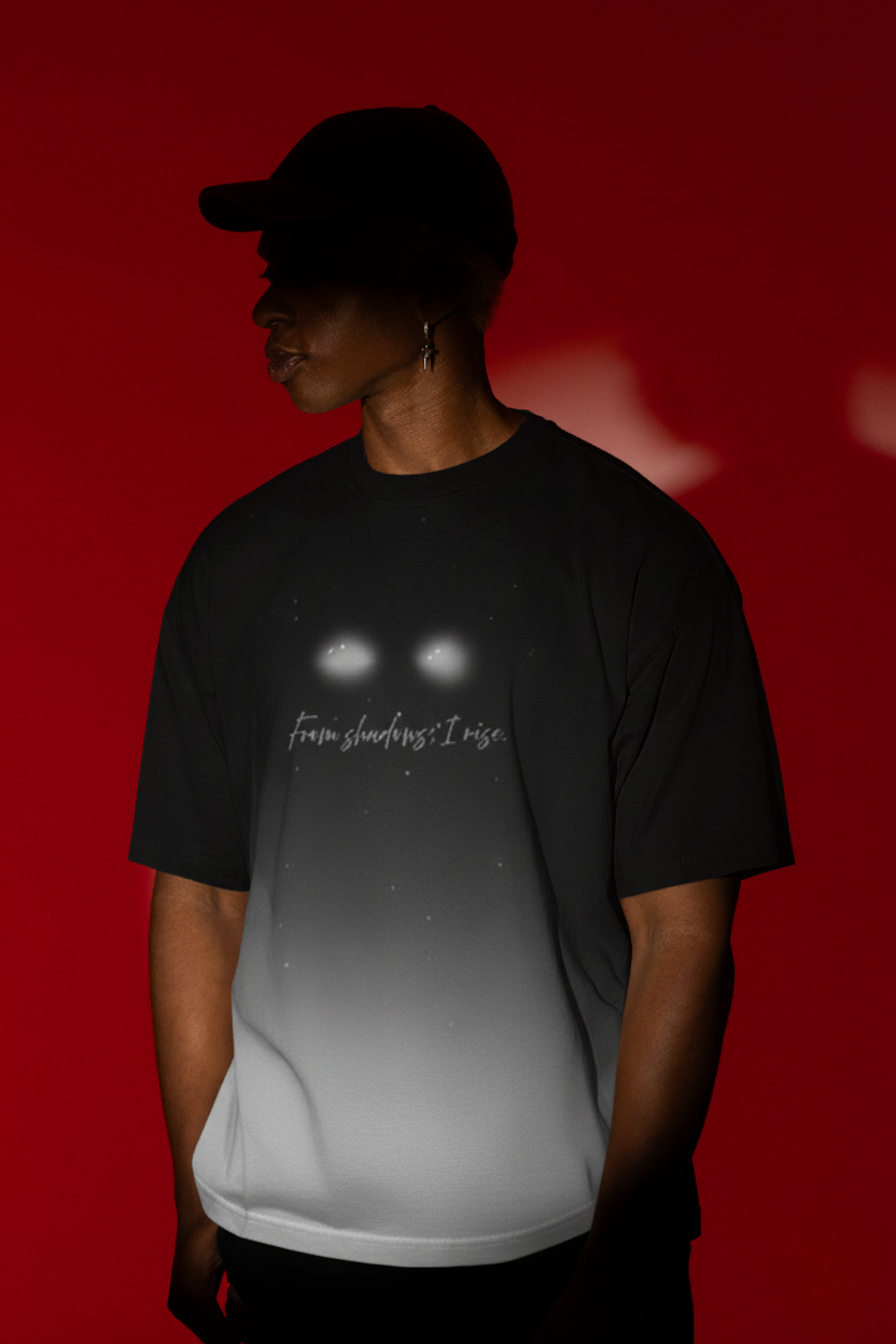 Shadow Rise Oversized Tee – Unisex | The Desicult
