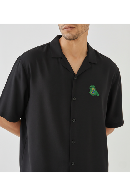 Regal Peacock Oversized Shirt – Unisex | The Desicult