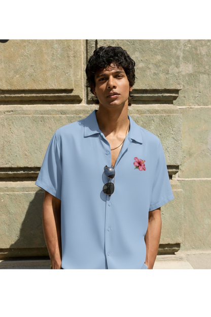 Hummingbird Bloom Oversized Shirt – Unisex | The Desicult