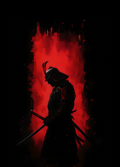 Samurai Inferno Oversized Tee – Unisex | The Desicult