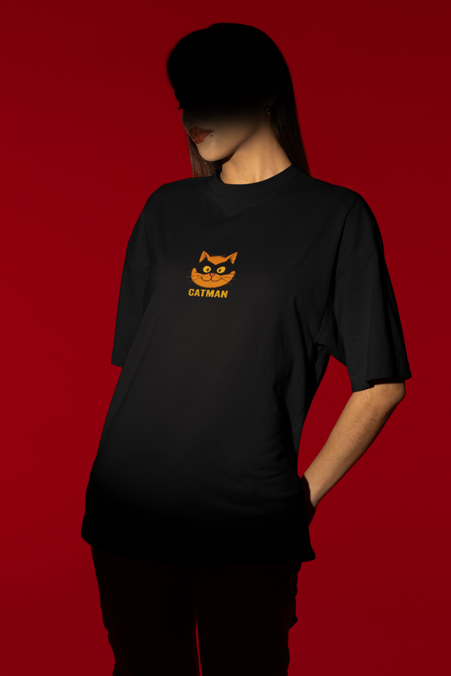 Catman Oversized Tee – Unisex | The Desicult