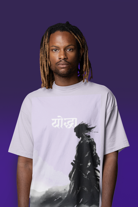 Shadow Yodha Oversized Tee – Unisex | The Desicult
