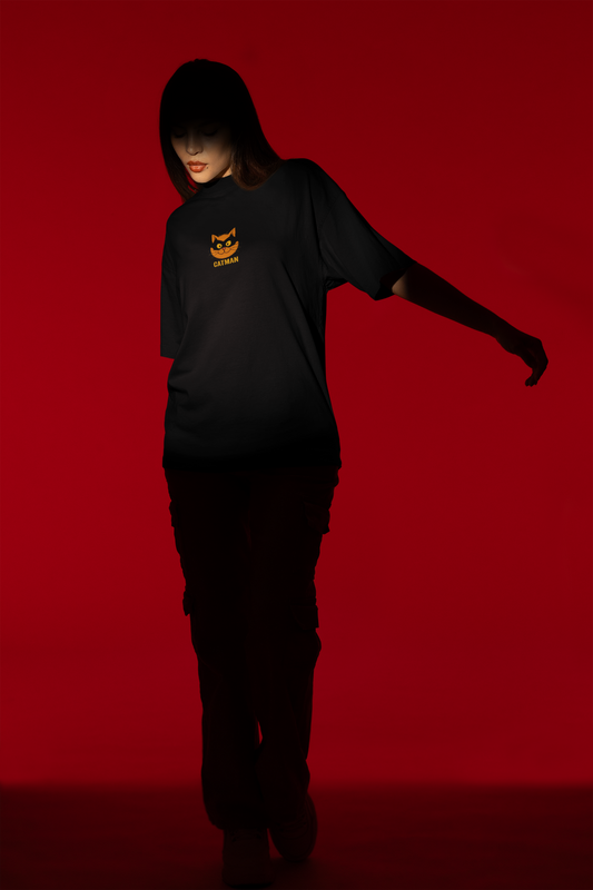 Catman Oversized Tee – Unisex | The Desicult