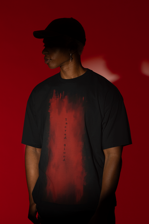 Samurai Inferno Oversized Tee – Unisex | The Desicult