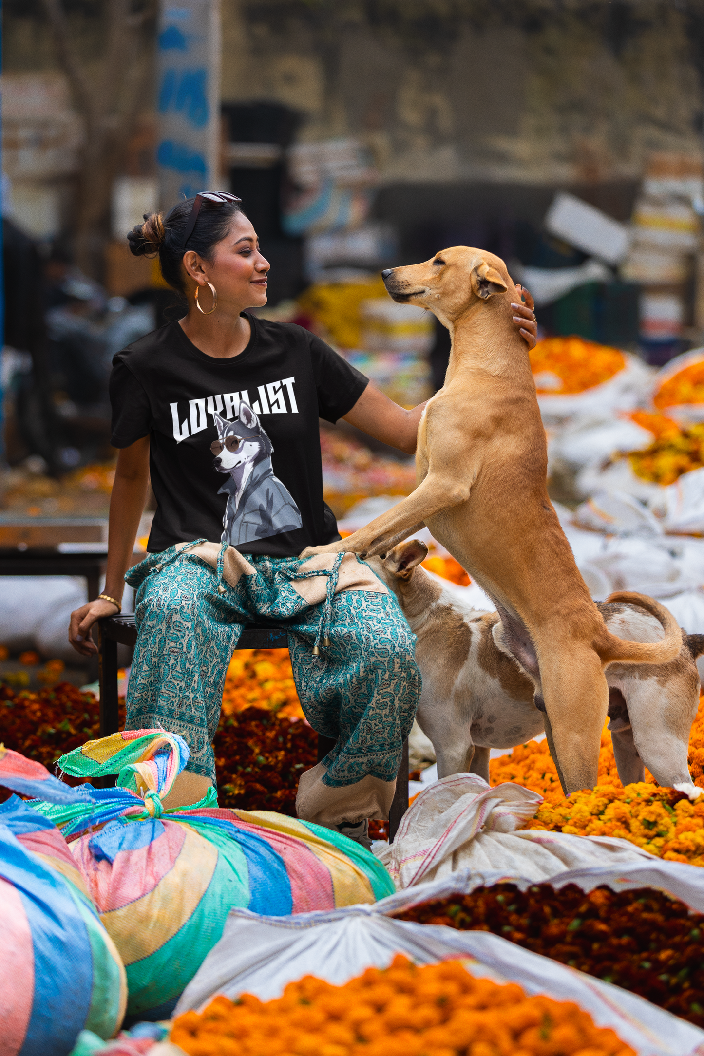 Loyalist Dog lover Oversized Classic T-Shirt – Cool &amp; Confident